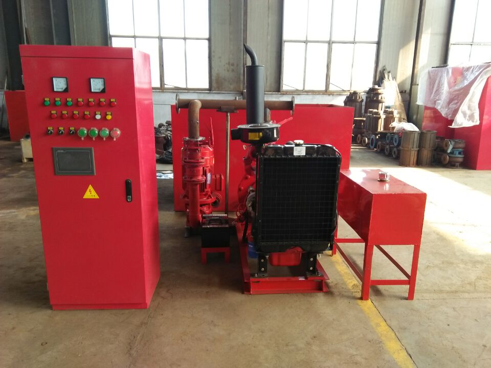 消防柴油機電泵雙動力給水設備